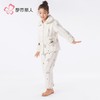 都市丽人睡衣女童法兰绒儿童家居服长袖长裤中厚夹棉套装JHH9E1 商品缩略图2