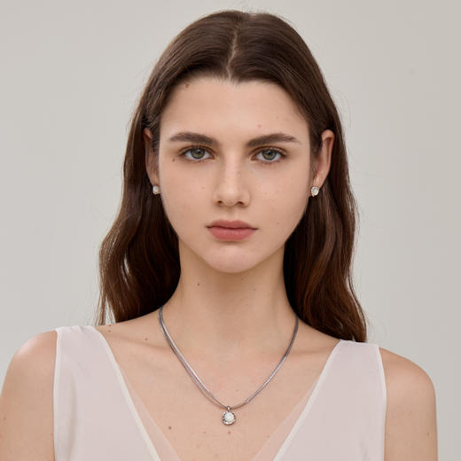 ARSIS 丨 流光系列 白月光耳钉 商品图4