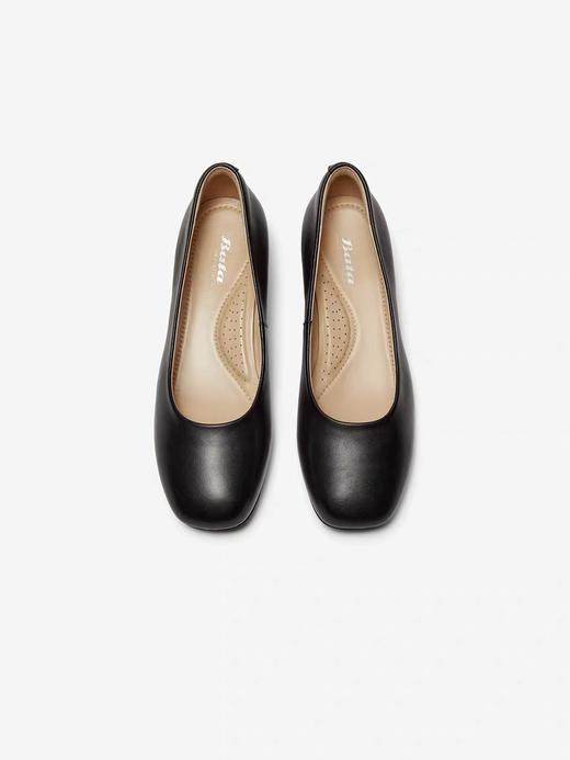 【云粉节】 【拔佳】BF楼Bata浅口单鞋女2026春款羊皮软底百搭通勤单鞋AOX22AQ6     吊牌价959  活动价669 商品图2