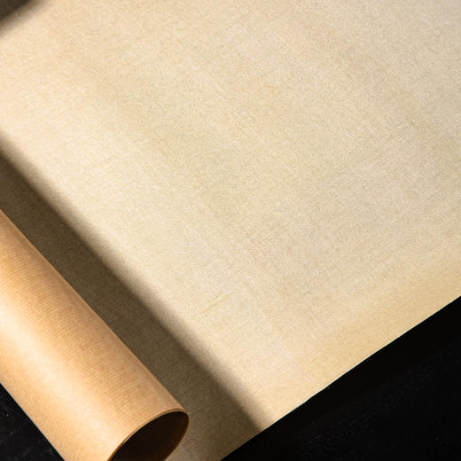 80-90年代真丝生绢笺（单张，仿古色，尺寸:46.5cmx53cm） 商品图5