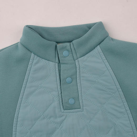 棉果果冬季新品男童复合绒涤丝纺绗棉保暖加绒夹克M412180425751 商品图1