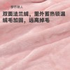 都市丽人睡衣双面法兰绒睡衣女士家居服长袖长裤法兰绒套装LHH2R4 商品缩略图5