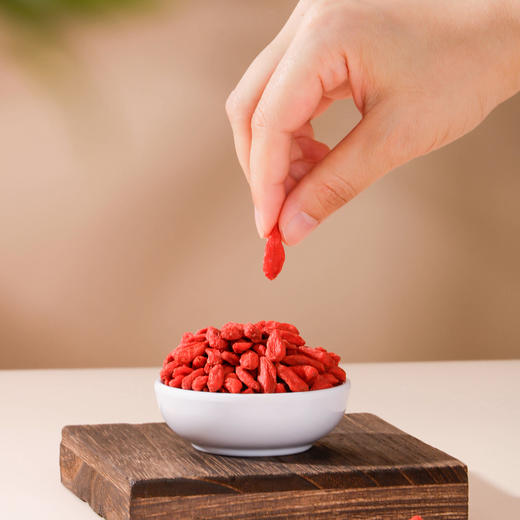 北纬纯净食品|38°宁夏沙湖枸杞有机头茬无熏硫300g  25年新枸杞 商品图3