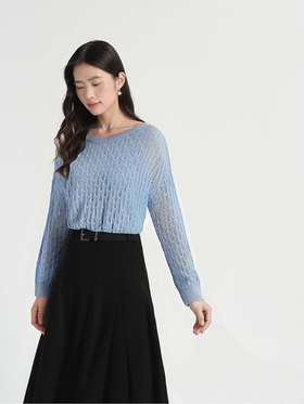 【商场同款】伊芙丽春秋套头毛衫1G7130791-1