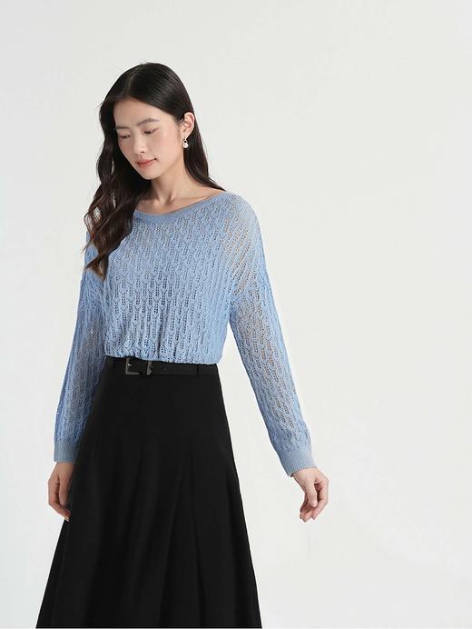 【商场同款】伊芙丽春秋套头毛衫1G7130791-1 商品图0