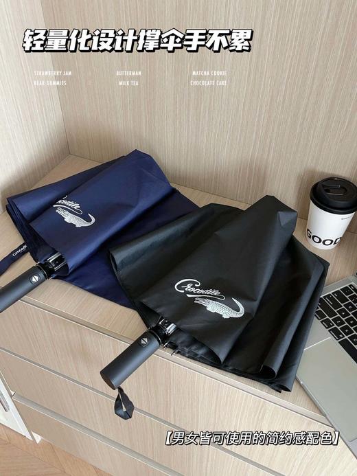 【韩国原单】Crocodile仿生荷叶晴雨两用伞 商品图4