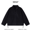 SDSA秋冬新款痞帅男装韩版纯色polo领针织卫衣下摆松紧设计百搭 商品缩略图0