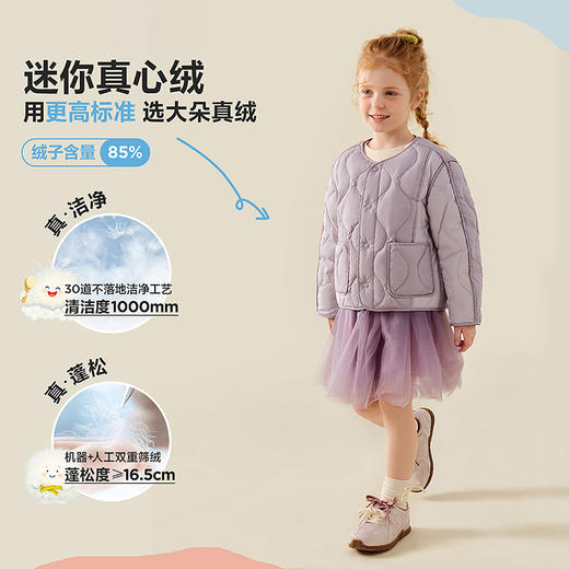 【三防】迷你巴拉男女童儿童羽绒服外穿内搭两用轻暖外套2025冬新 商品图3