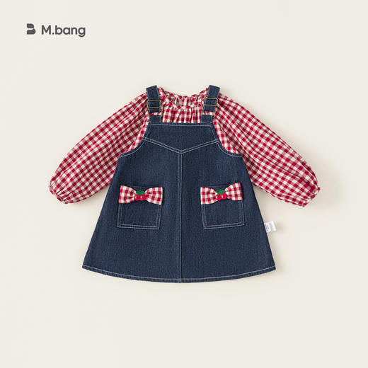 宥宝童装秋季连衣裙 潮流洋气学院风连衣裙 商品图10