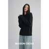 MAISON CECILE 五色|全羊毛高克重极简圆领基础百搭圆领针织毛衣 商品缩略图4