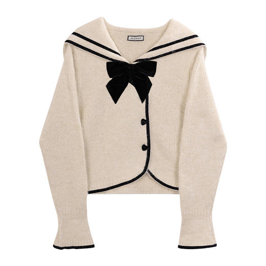 【6折秒杀】鹿向南《降龄公式》学院风毛衣LXN31892 商品图1