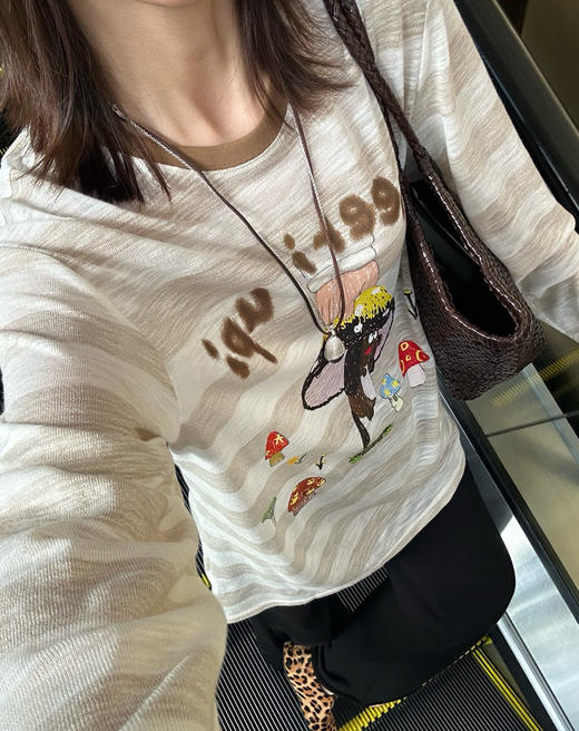 设计师款拔蘑菇小狗t恤082 商品图6