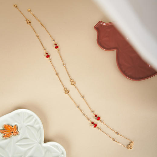 大英博物馆 东方梦境系列 葫芦流光长链项链 商品图2