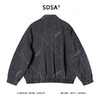 987SDSA男士秋冬新款痞帅男装韩版拉链立领夹克小香风百搭宽松外套 商品缩略图5