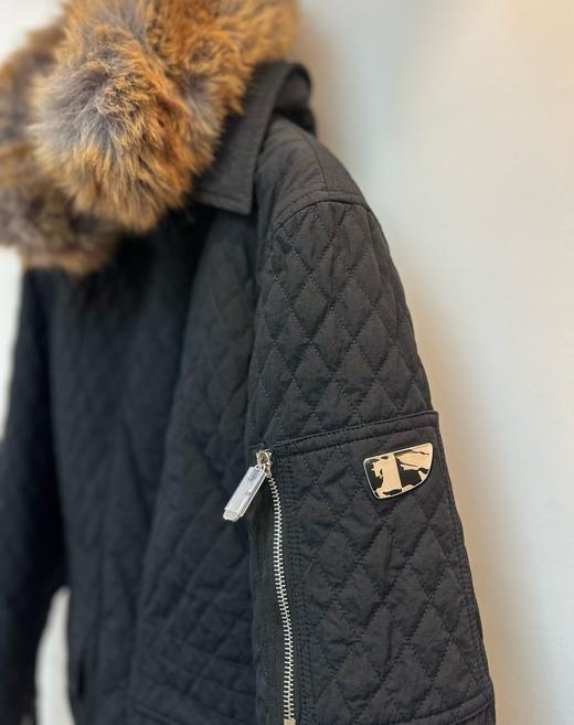 女款短款连帽棉外套007 商品图2