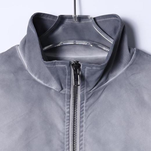 25122SDSA男士秋冬新款痞帅男装美式扎染印花字母拉链立领夹克外套百搭 商品图1