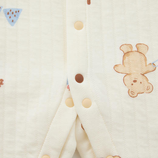 怡比田园农场长袖开襟哈衣HY25WIN008花咖色调（59#-80#） 商品图10