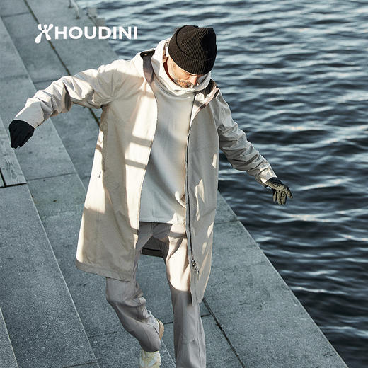 HOUDINI胡丁尼One Parka 唯衣男春秋防风防水保暖派克大衣冲锋衣 248624 商品图6