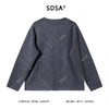 958SDSA男士秋冬新款痞帅男装韩版撞色半纽扣圆领假两件卫衣百搭时尚 商品缩略图5