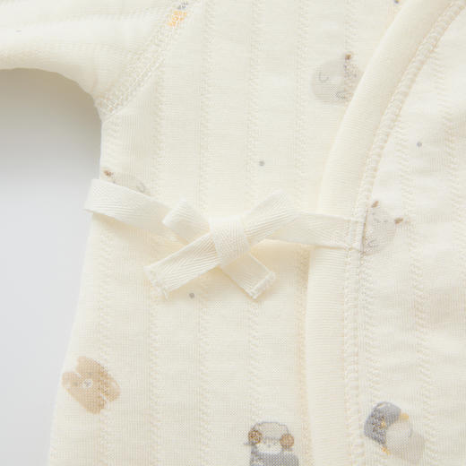 怡比动物乐园长袖系带哈衣HY25WIN085白灰色调（52#-59#） 商品图9