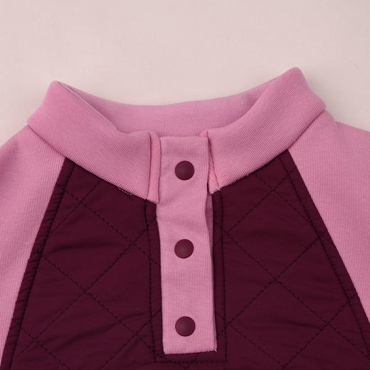 棉果果冬季新品女童复合绒涤丝纺绗棉保暖加绒夹克M422180425731 商品图3