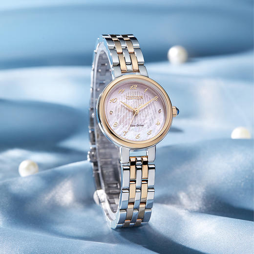 西铁城/CITIZEN光动能时尚贝母表盘女表EM0996-84Y 商品图7