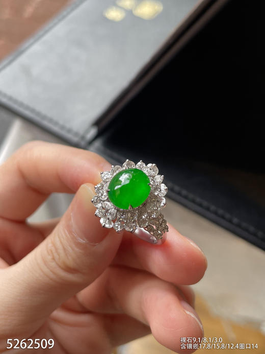5262509，蛋面戒指。具体价格微信咨询 商品图0