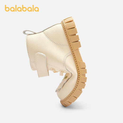 【商场同款】巴拉巴拉童鞋女童马丁靴轻便透气2025新秋冬靴子甜美 商品图2