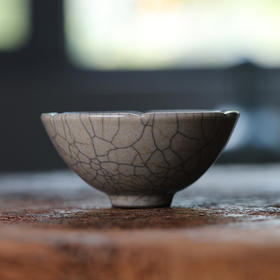 问鼎哥窑传世复刻款含露杯