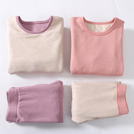 110-170 加厚款保暖内衣套装加绒一体绒亲子款保暖衣 商品图3