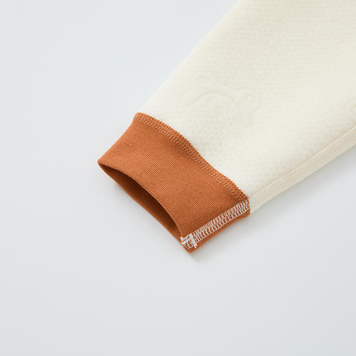 怡比萌趣文字长袖圆领套装HY25WIN098米黄（80#-120#） 商品图9