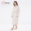 都市丽人睡衣法兰绒提花睡衣女士家居服法兰绒单件袍LHH7B1 商品缩略图2