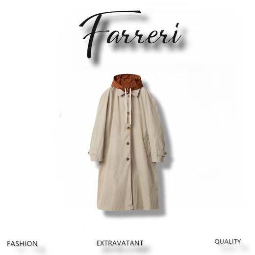 缪家SS25 双面单排口袋长袖大衣 商品图0