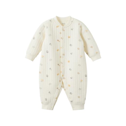 怡比动物乐园长袖开襟哈衣HY25WIN086白灰色调（59#-80#） 商品图5