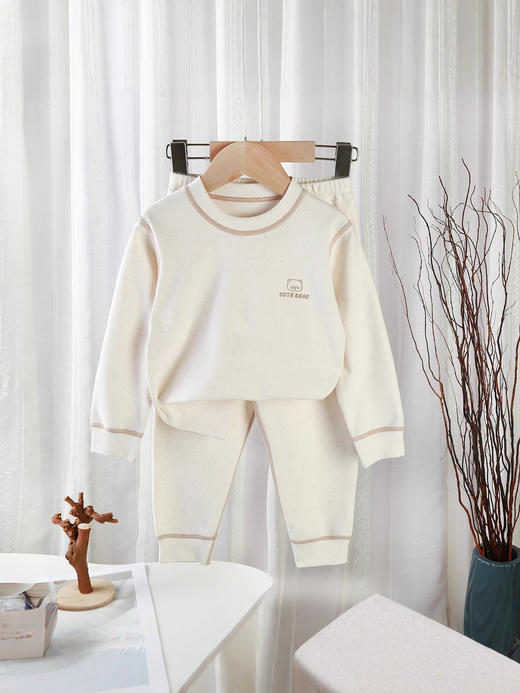 宸之昊儿童内衣童装秋冬季无骨抗菌套装男女童宝宝衣服A类加厚舒适彩棉★ 商品图3