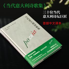 当代意大利诗歌集  意大利诗人、汉学家德陆法编选，选取代意大利30位诗人的代表性短诗作品，收录如雷佐·帕里斯、阿尔达·梅里尼等诗歌作品