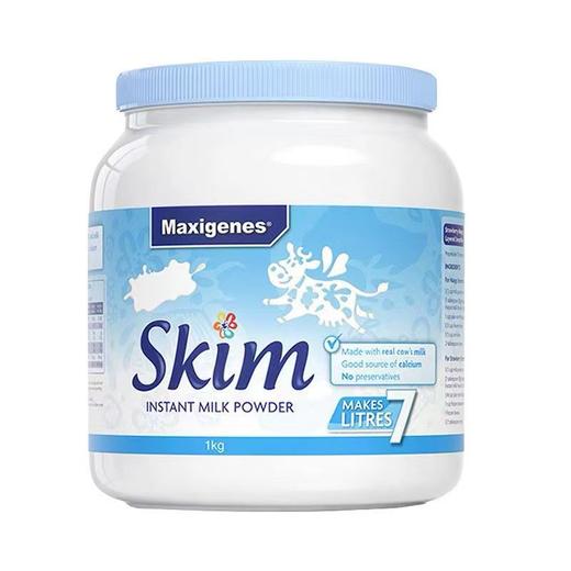 Maxigenes 美可卓 成人奶粉全脂/脱脂 1kg 商品图1