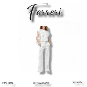 香奶奶 25M印花丹宁牛仔裤