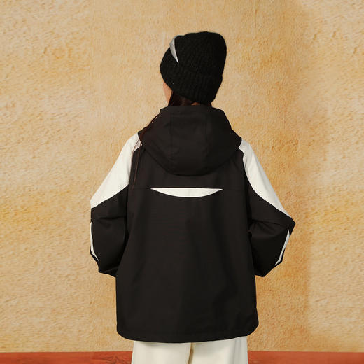 秋季休闲拼色短款外套女纪念日百货门店同款166444701 商品图2