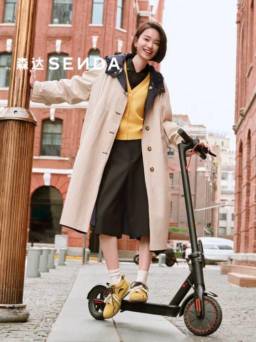 【云粉节】BF楼 森达月牙德训鞋2025冬季新款撞色厚底运动高帮阿甘鞋4NR45吊牌价999活动价499 商品图1