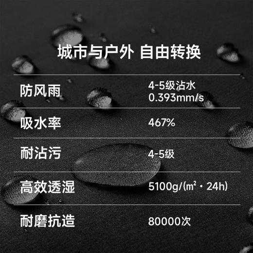 素湃Supield防风防雨立领软壳衣男户外高弹力耐磨秋季夹克外套男 商品图1