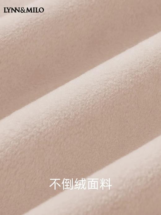 【春上新】8楼 LYNN&MILO琳麦罗咖色兔子绣花开口卫衣套装 商品图4