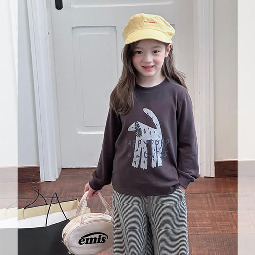 宸之昊童装儿童宝宝舒适云朵绒棉休闲韩版长袖T恤卡通打底衫★ 商品图12