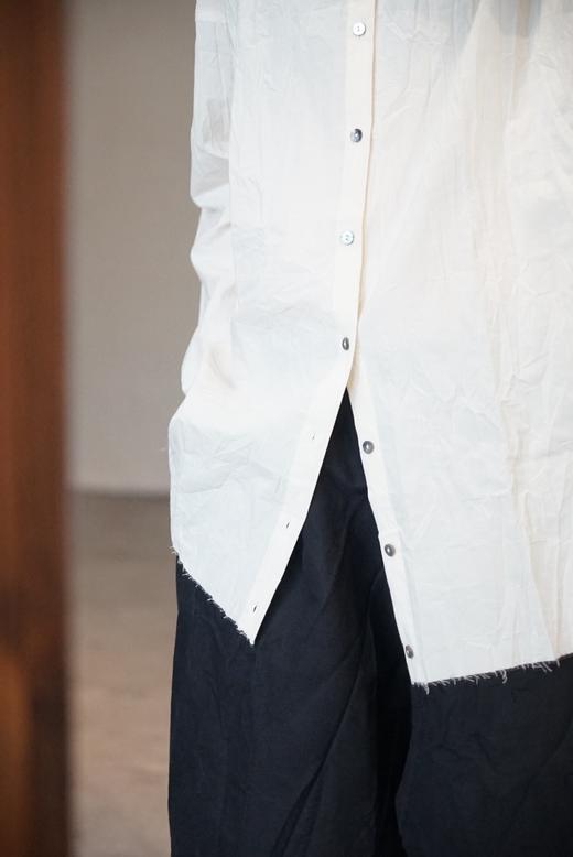 ALBUM DI FAMIGLIA 中性中长款衬衫(UNISEX COLLAR SHIRT LWR) 商品图2