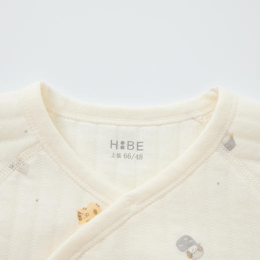 怡比动物乐园长袖系带哈衣HY25WIN085白灰色调（52#-59#） 商品图8