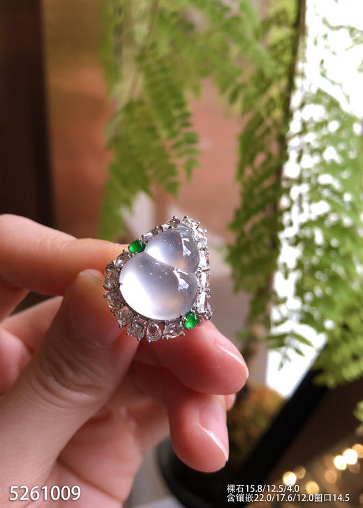 5261009，葫芦戒指。具体价格微信咨询 商品图3
