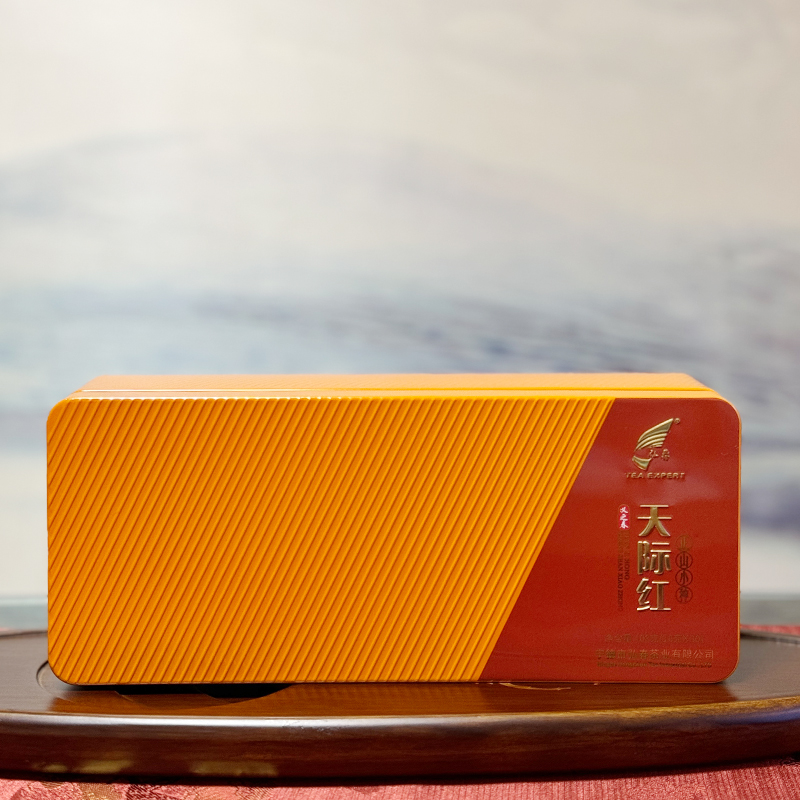 弘春茗茶天际红正山小种红茶义之春条盒装108克