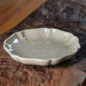 问鼎哥窑传世复刻款葵心壶承(大)