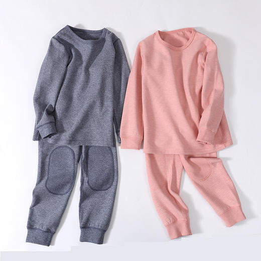 110-180中大童保暖内衣套装男女生5A抗菌秋衣秋裤保暖衣线裤套装 商品图1