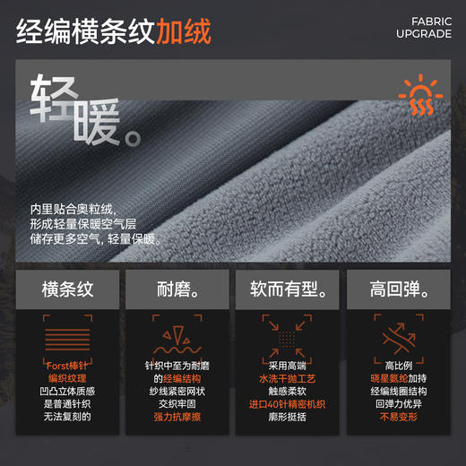 【儿童高弹加绒裤】森林棠25冬季新款百搭高弹力加厚加绒保暖运动裤62053186 商品图5